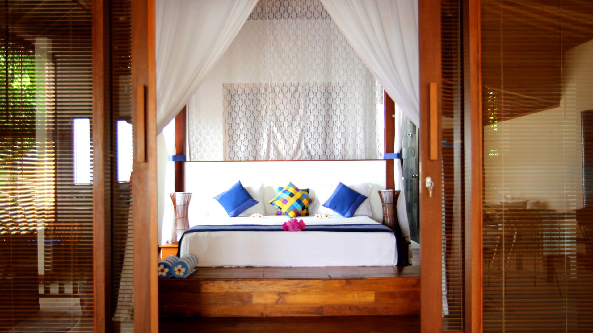 Bali Marina Villas –  Luxurious villa Bougainvillea, stylish interior design