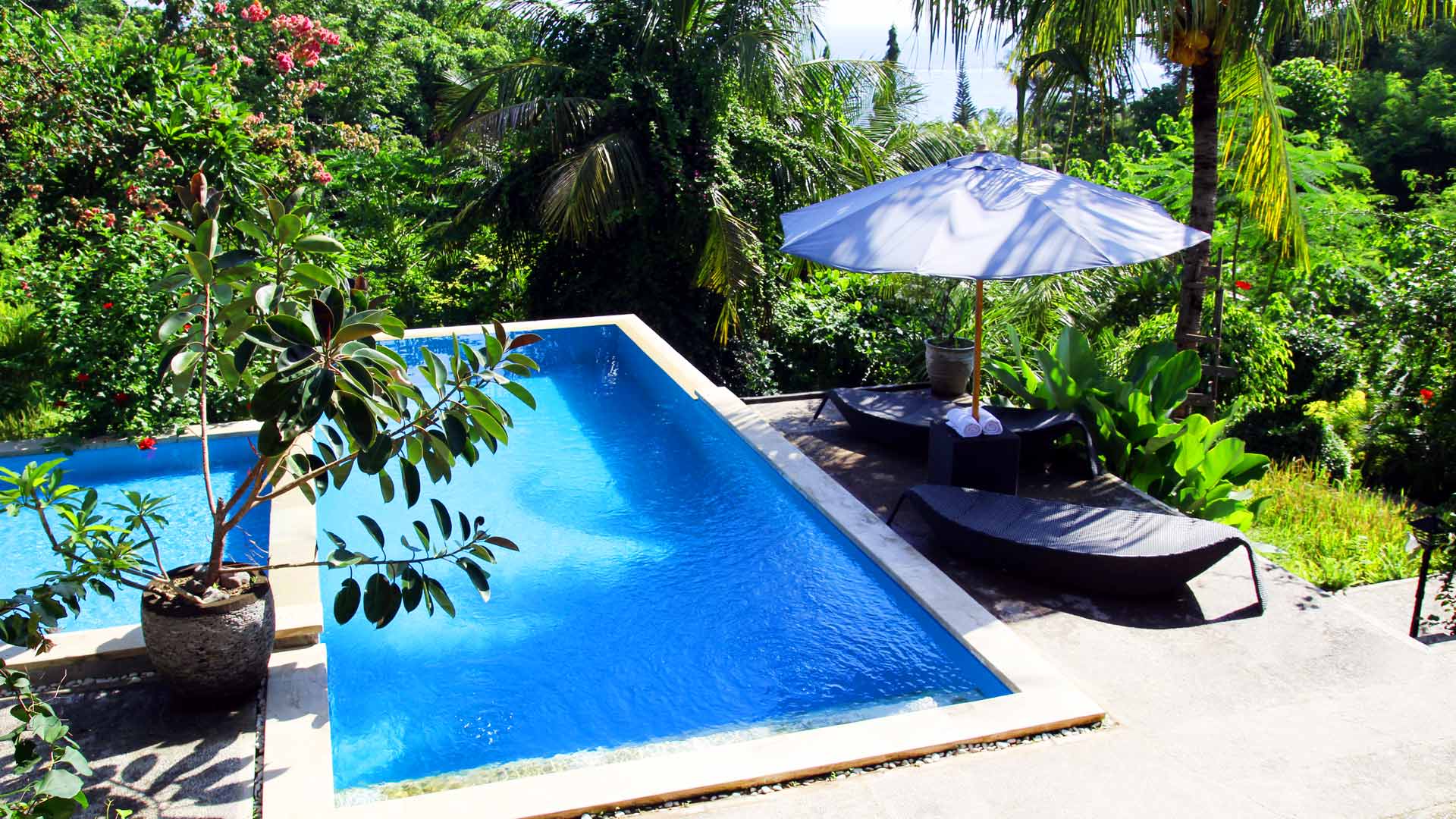 Bali Marina Villas –   Luxurious villa Frangipani, stylish interior design